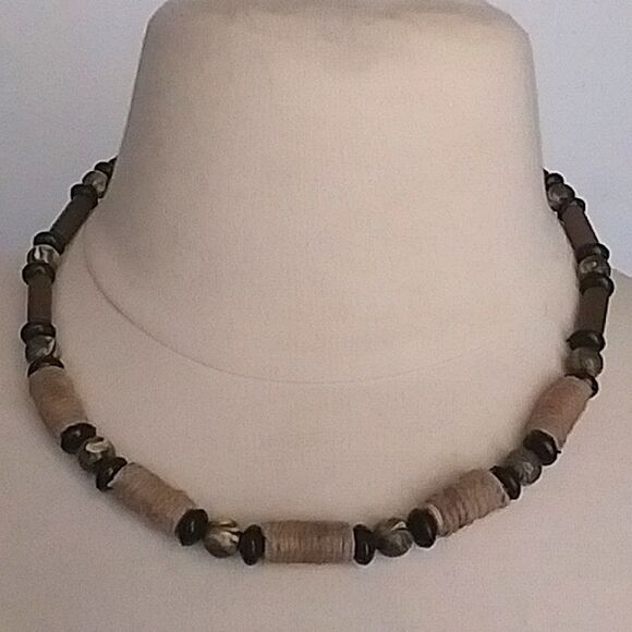 Panama Jack Necklace Earthy Boho Surf - Picture 1 of 5
